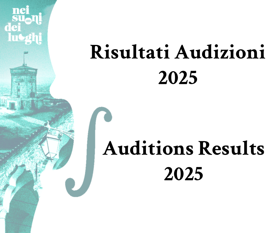 Maschera Risultati Audizioni 2025